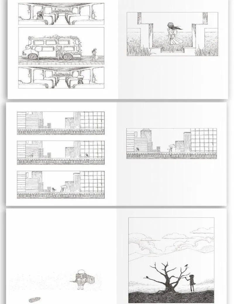 Oriental Nostalgia Coloring Book – 175 Pages of Youth & Love Memories