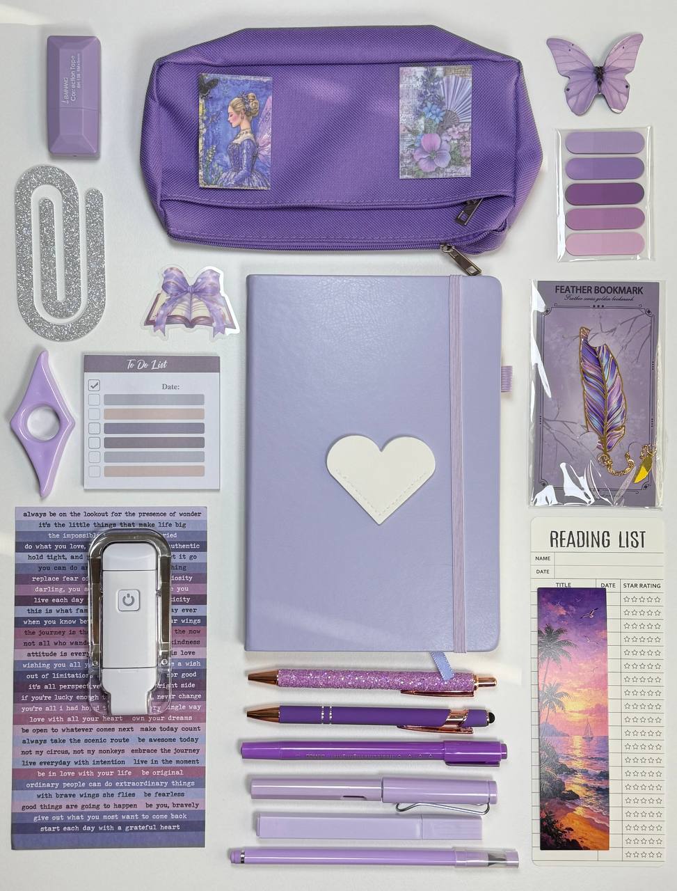 Lavender Bookish Bundle