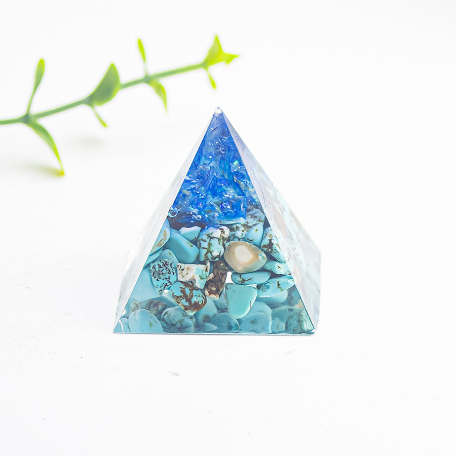 Natural Crystal Pyramid — Choose Your Stone | 3cm Healing Crystal Decor