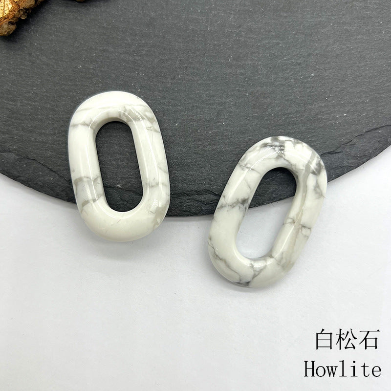 Crystal O-Ring Pendant — Choose Your Stone | DIY Jewelry & Macramé Accessory