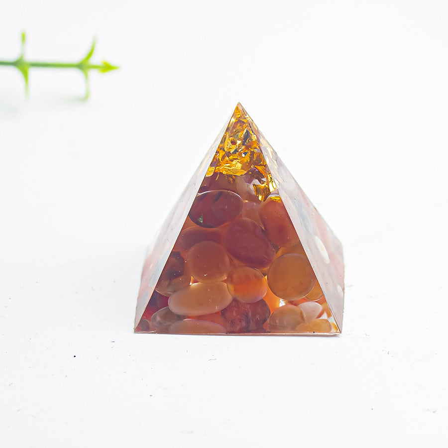 Natural Crystal Pyramid — Choose Your Stone | 3cm Healing Crystal Decor