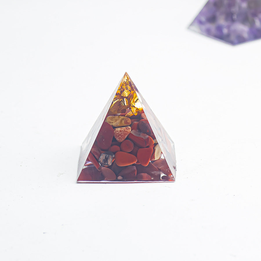Natural Crystal Pyramid — Choose Your Stone | 3cm Healing Crystal Decor