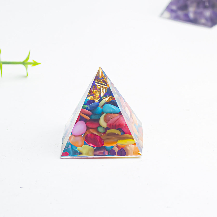 Natural Crystal Pyramid — Choose Your Stone | 3cm Healing Crystal Decor