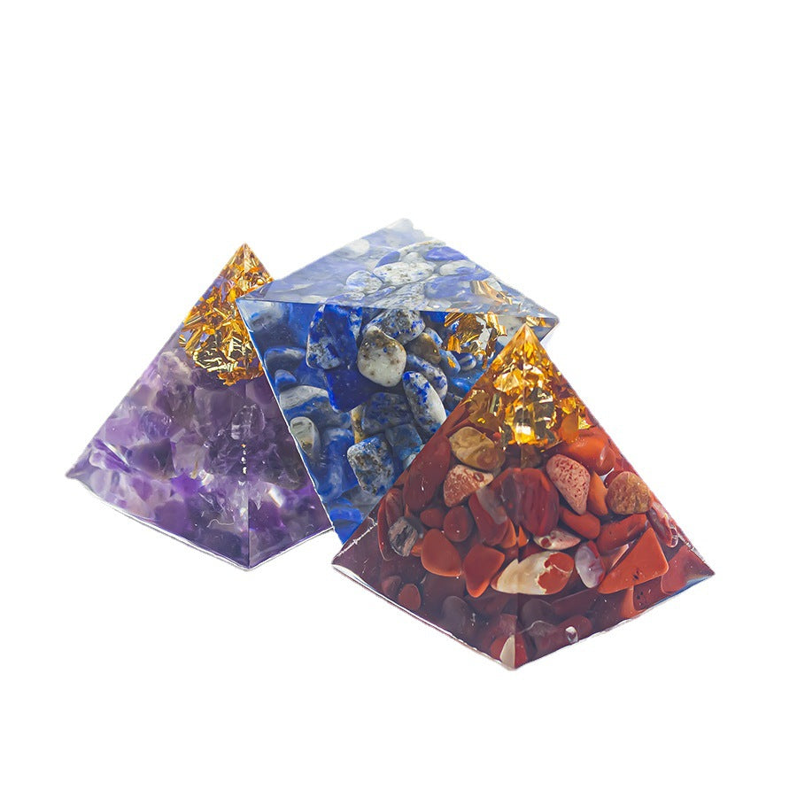 Natural Crystal Pyramid — Choose Your Stone | 3cm Healing Crystal Decor