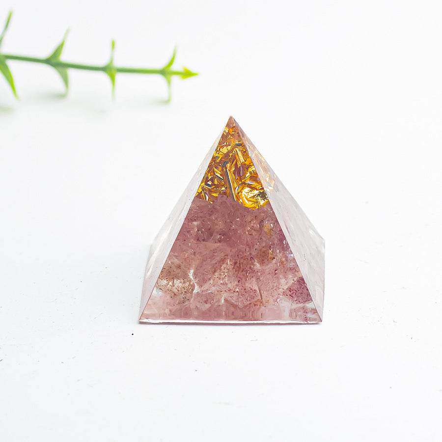 Natural Crystal Pyramid — Choose Your Stone | 3cm Healing Crystal Decor