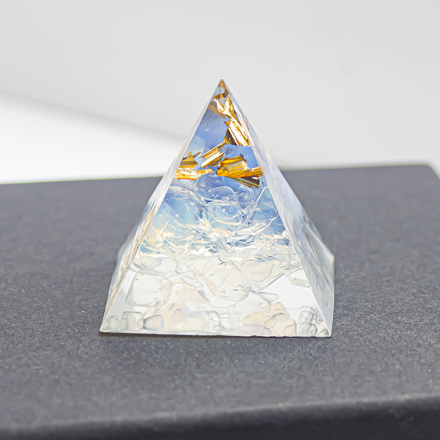 Natural Crystal Pyramid — Choose Your Stone | 3cm Healing Crystal Decor