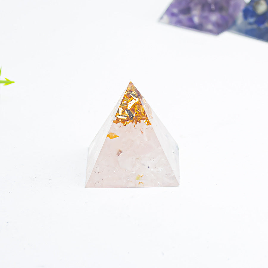 Natural Crystal Pyramid — Choose Your Stone | 3cm Healing Crystal Decor
