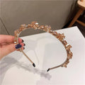 Crystal Diamond Headband — Handmade Rhinestone Fairy Hair Accessory | 4 Colors