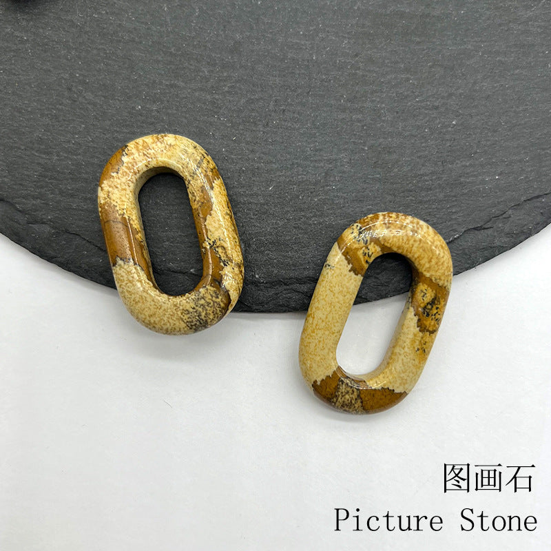 Crystal O-Ring Pendant — Choose Your Stone | DIY Jewelry & Macramé Accessory