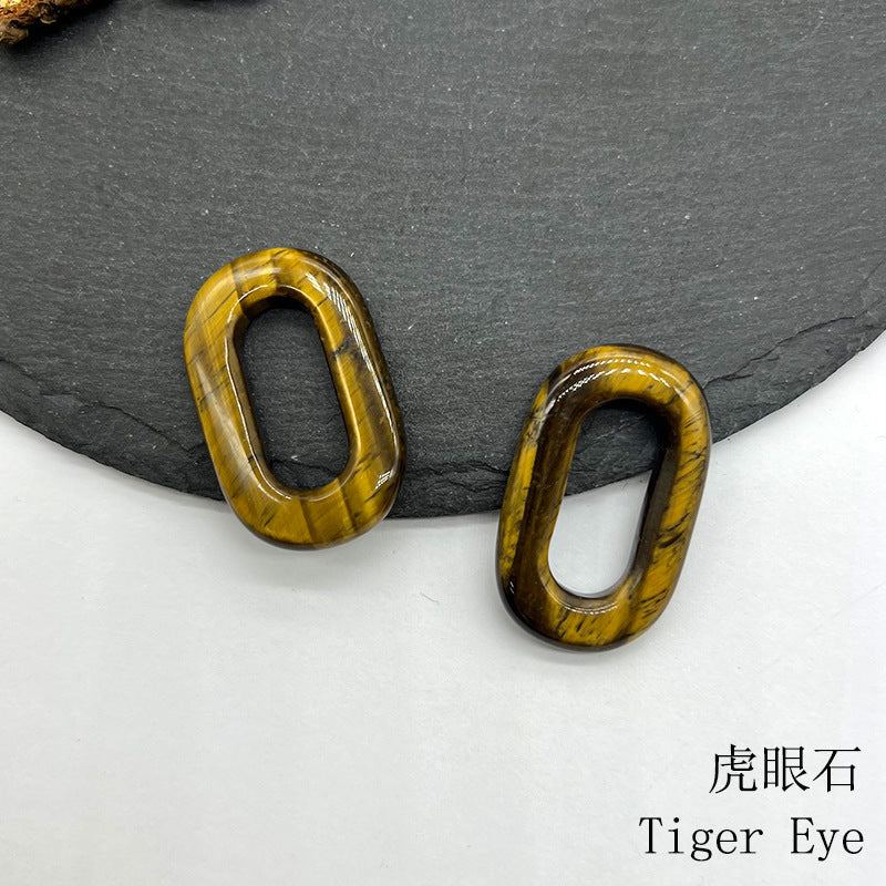 Crystal O-Ring Pendant — Choose Your Stone | DIY Jewelry & Macramé Accessory
