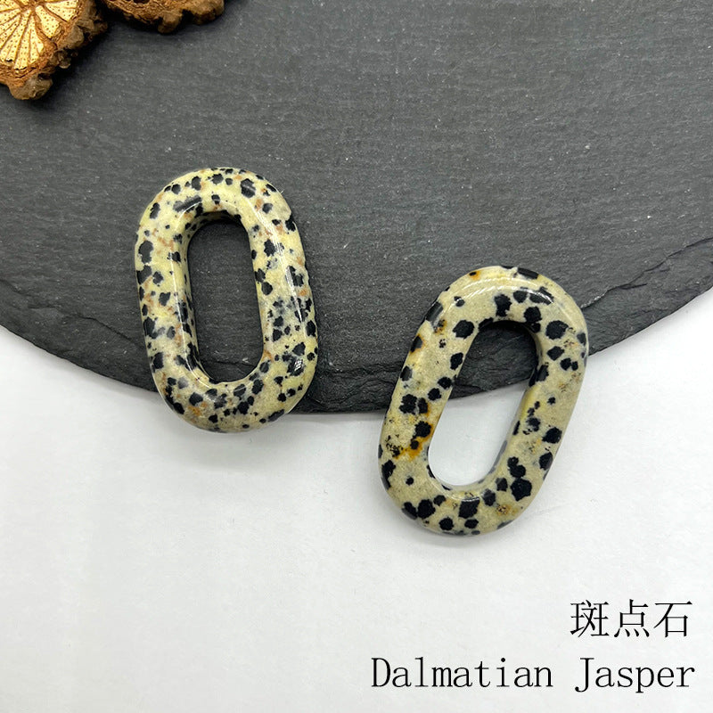 Crystal O-Ring Pendant — Choose Your Stone | DIY Jewelry & Macramé Accessory