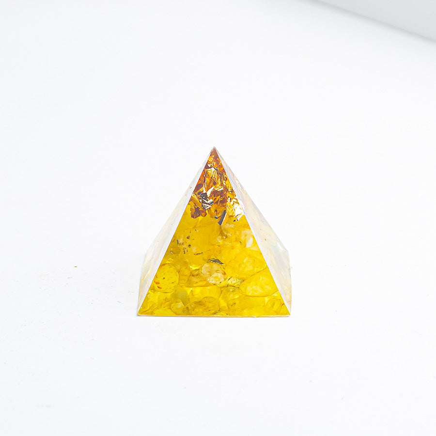 Natural Crystal Pyramid — Choose Your Stone | 3cm Healing Crystal Decor
