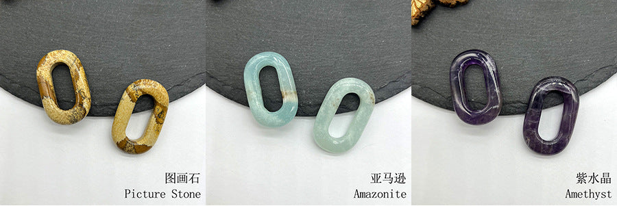 Crystal O-Ring Pendant — Choose Your Stone | DIY Jewelry & Macramé Accessory