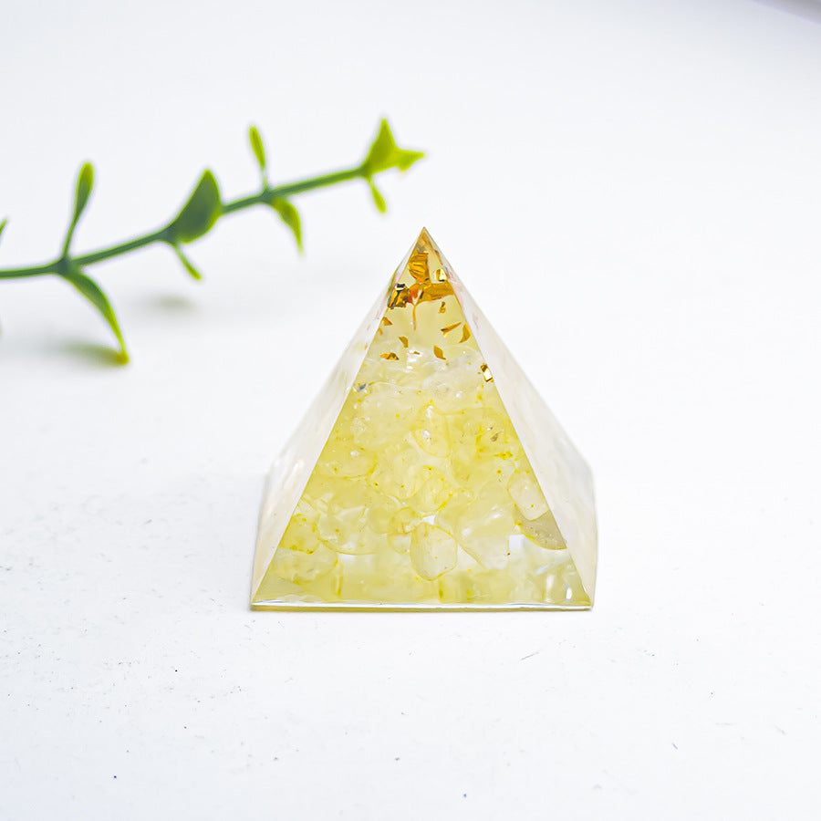 Natural Crystal Pyramid — Choose Your Stone | 3cm Healing Crystal Decor