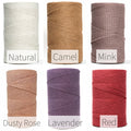 Macrame leaf/feather DIY craft kit. DIY home decor.