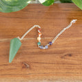 7 Chakra Faceted Green Aventurine Pendulum