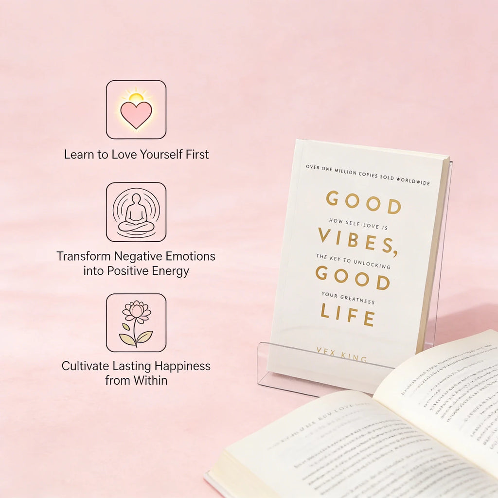 Good Vibes, Good Life by Vex King | Self-Love & Personal Growth Book