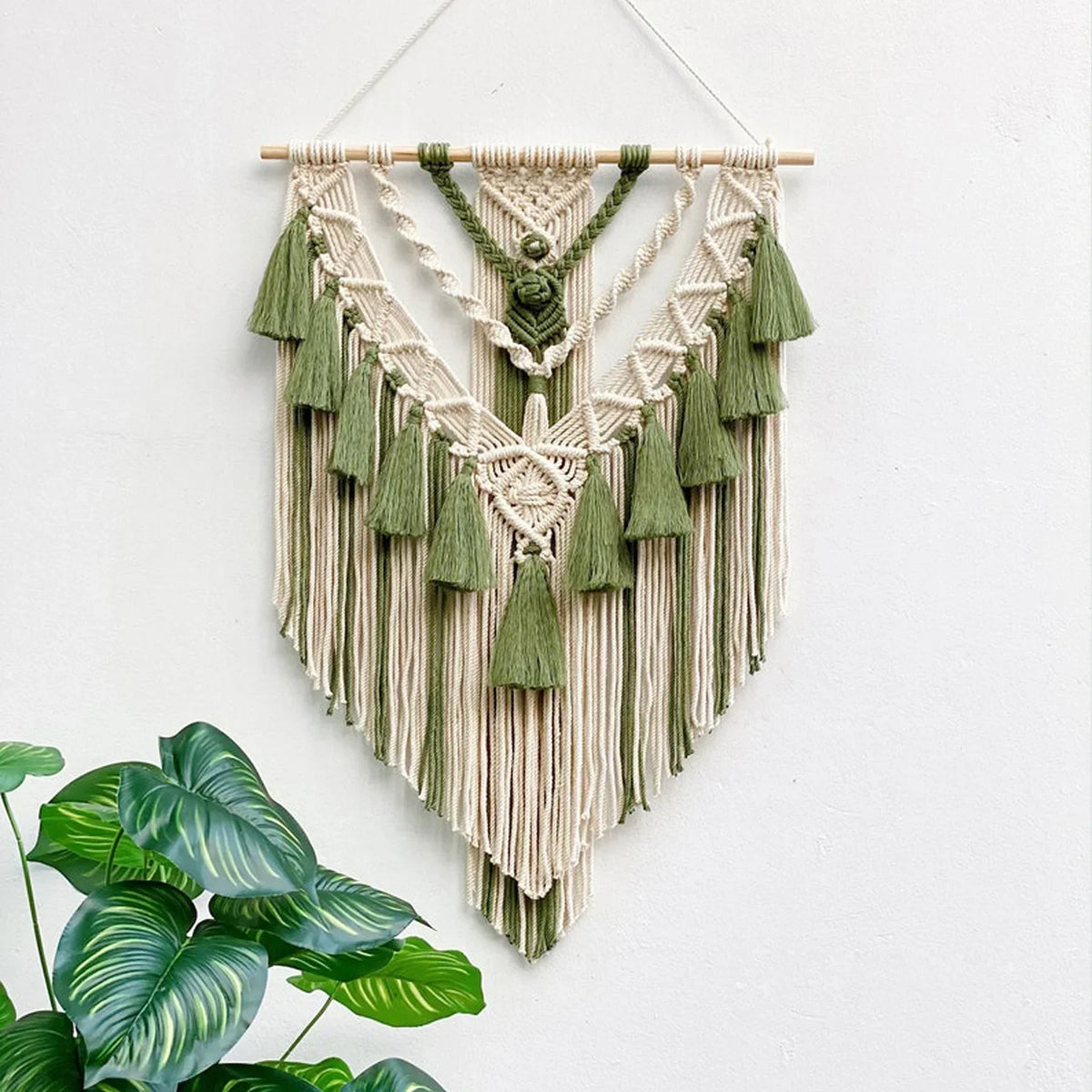 Geometric Macramé Wall Hanging