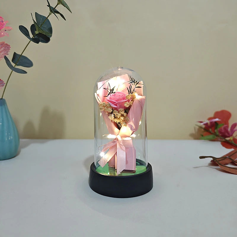 Eternal Rose LED Light Box
