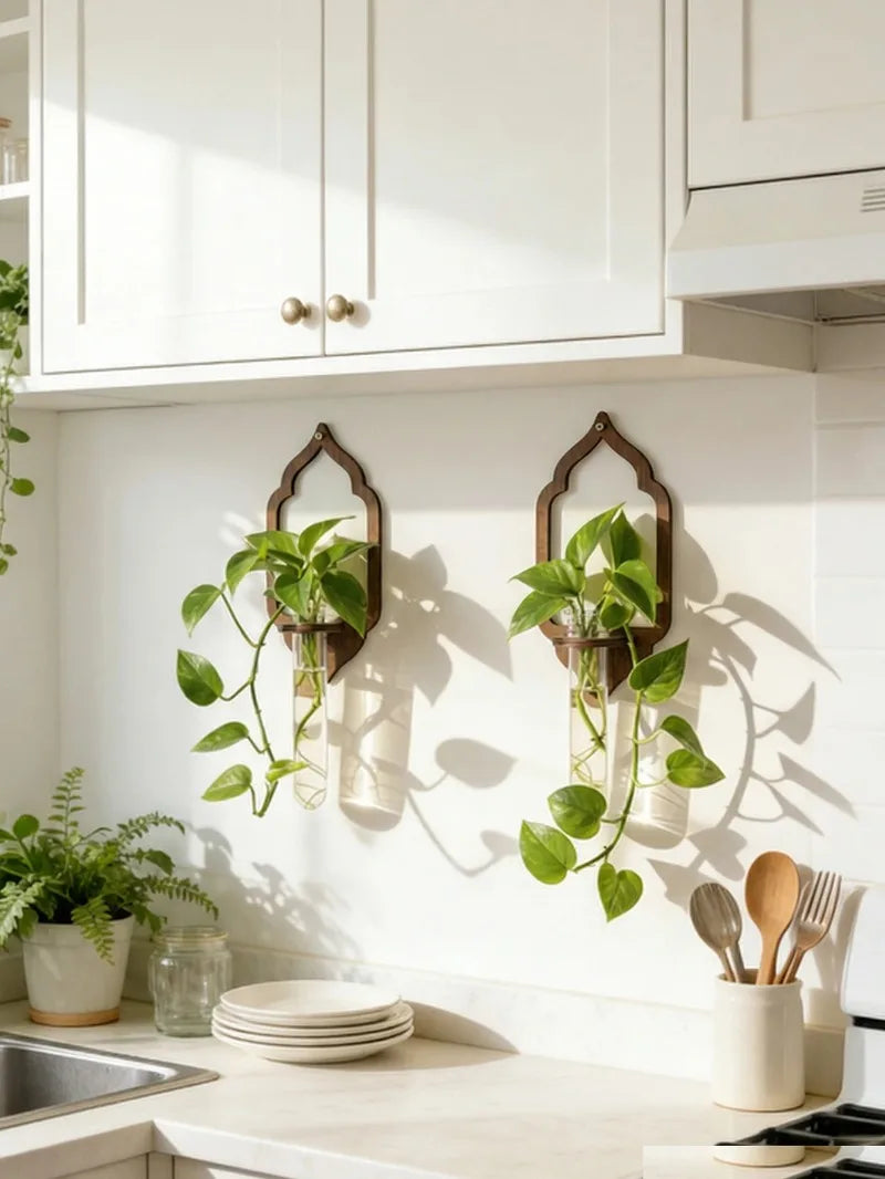 Wooden Wall Propagation Station | Sun, Jellyfish & Lantern