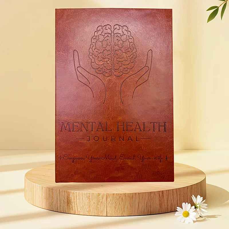 Mental Health & Anxiety Journal | Guided Mood Tracker & ADHD Planner