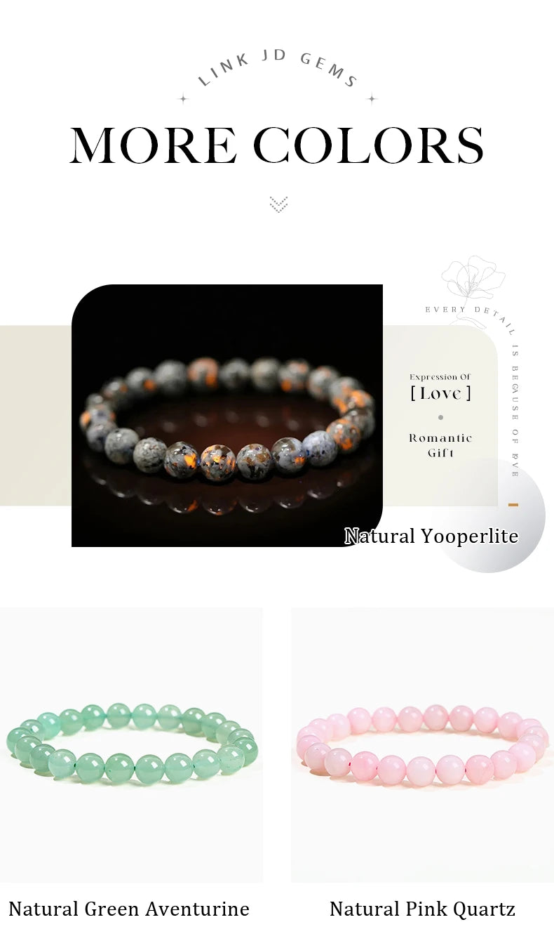 Natural Stone Reiki Healing Bracelets