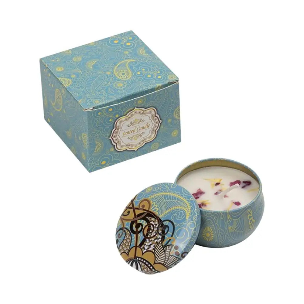 Dried Flower Scented Candles for Aromatherapy