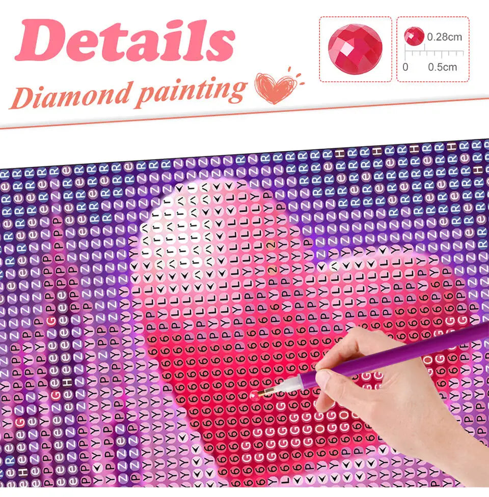 Halloween Gnome Diamond Painting Kit – Pumpkin Dwarf 5D DIY