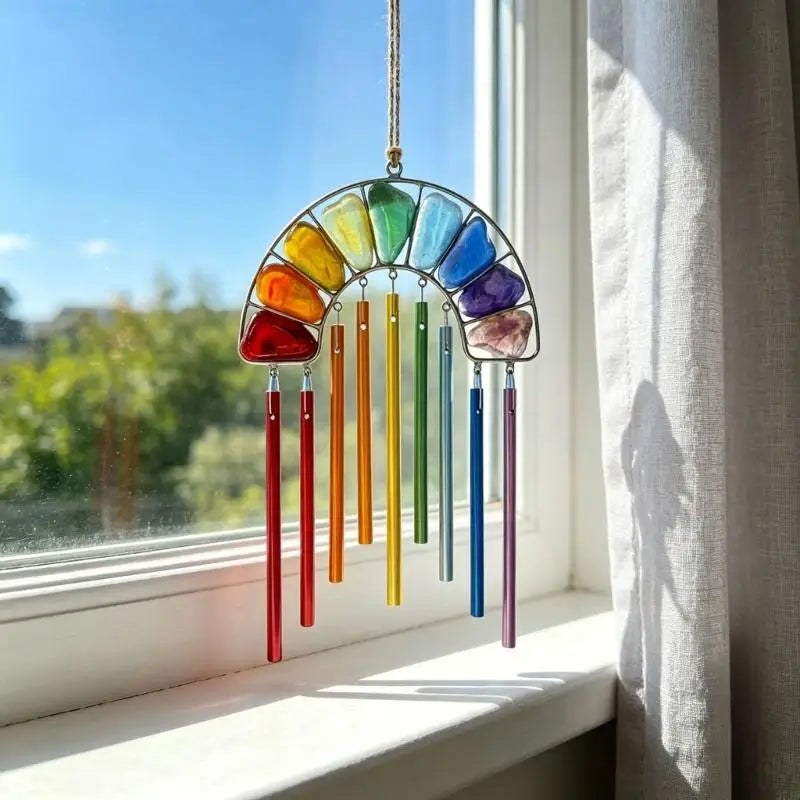Rainbow Suncatcher & Wind Chime