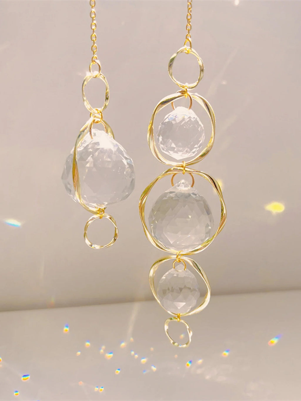 Crystal Ball Prism Suncatcher Hanging Decoration