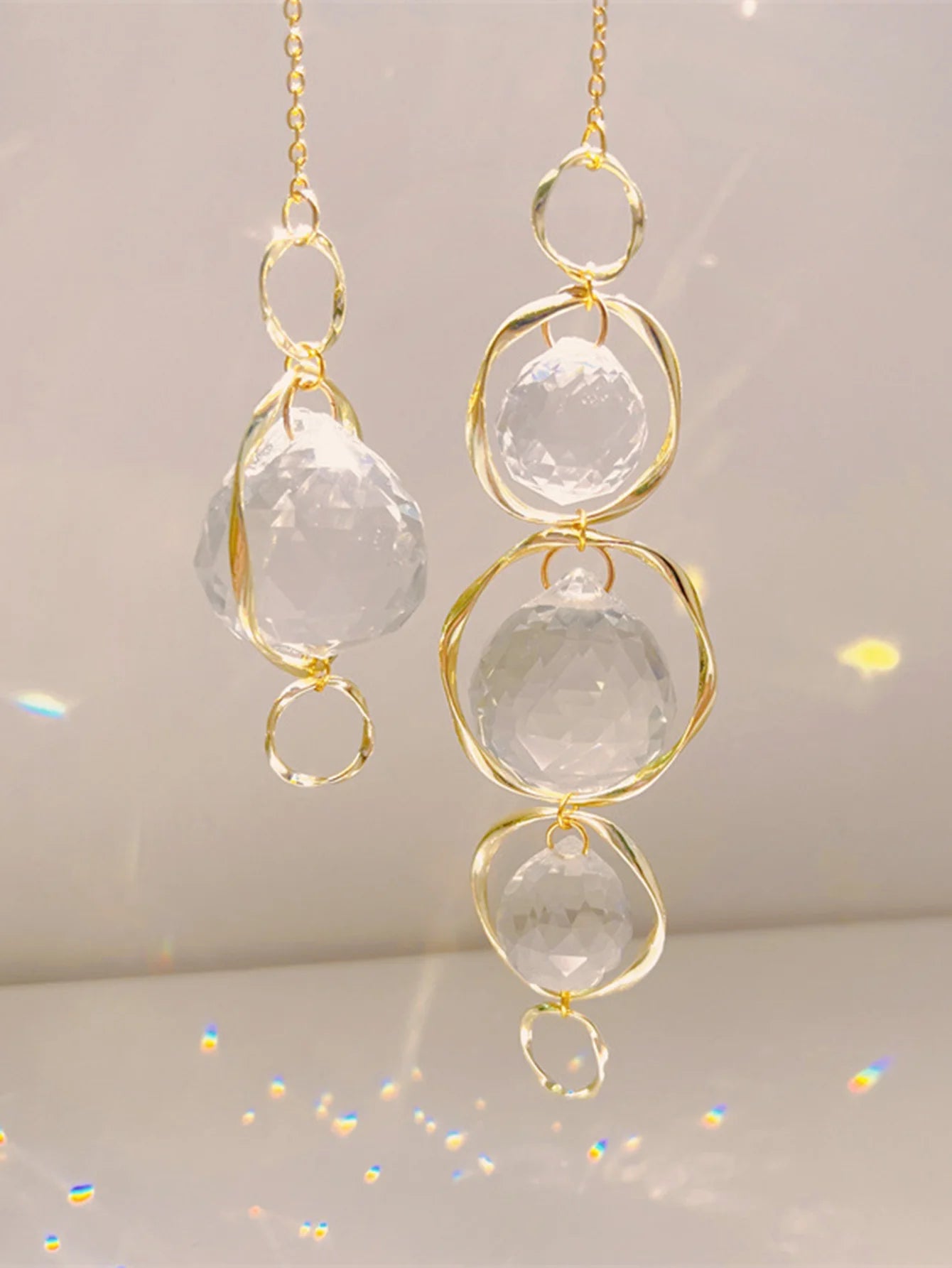 Crystal Ball Prism Suncatcher Hanging Decoration