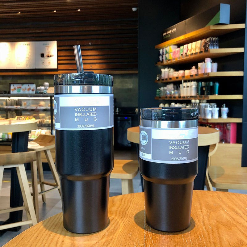 Double Wall Insulated Tumbler | 600ml & 900ml Stainless Steel Thermal Coffee Mug
