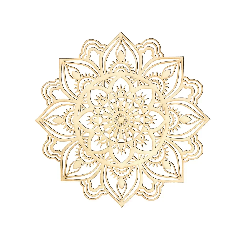 Moroccan-Inspired Mandala Metal Wall Art