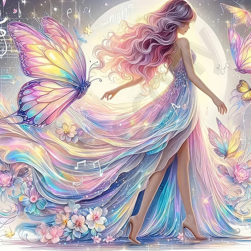 Scenic Diamond Painting Kit | Full-Drill Round Diamonds