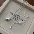 925 Sterling Silver Teardrop Necklace