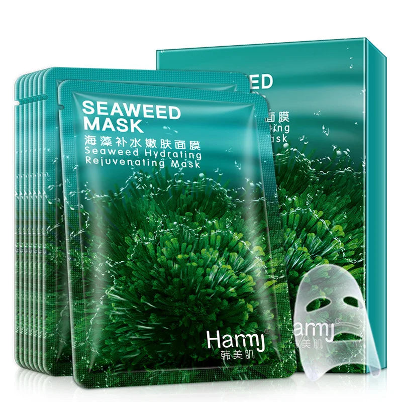 Snail & Hyaluronic Acid Face Sheet Mask – 10pcs | Korean Skincare