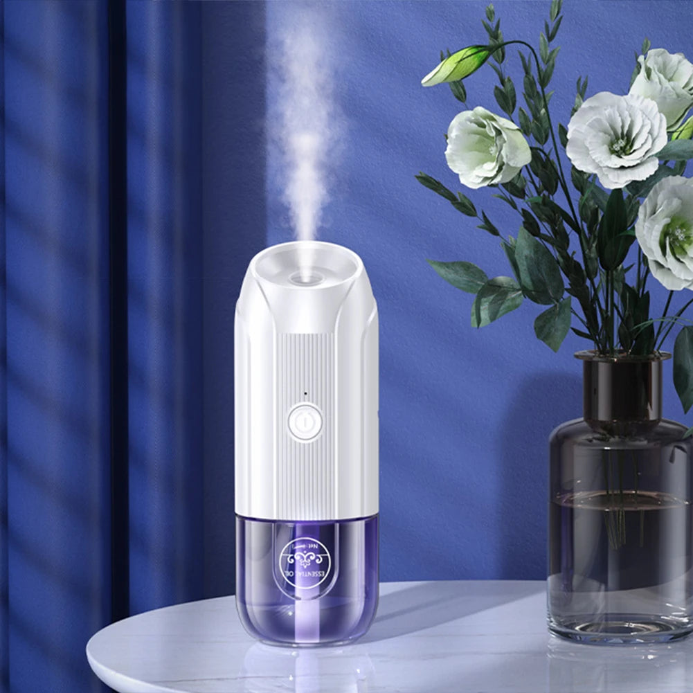 Mini Portable Aromatherapy Diffuser — 3-Mode Fragrance Mist Sprayer