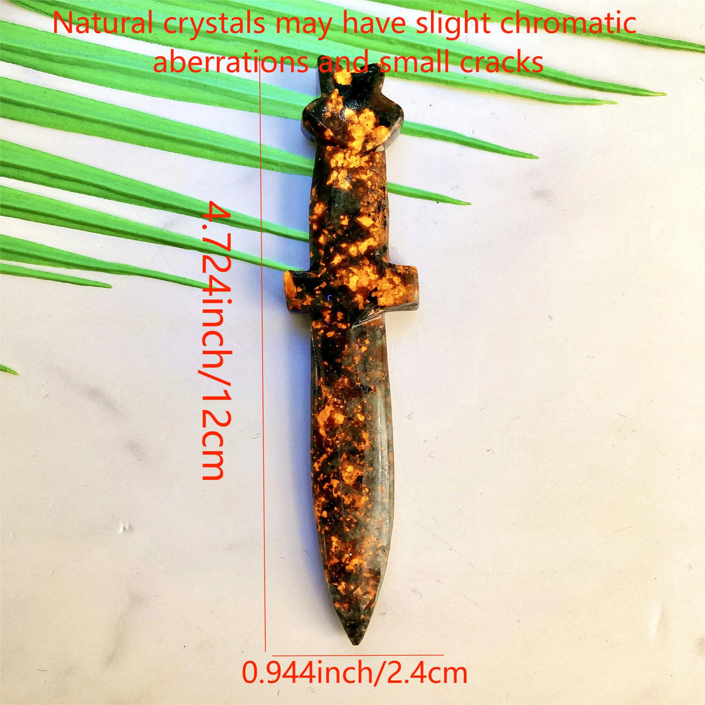Crystal Knife Carving | Decorative Stone Athame