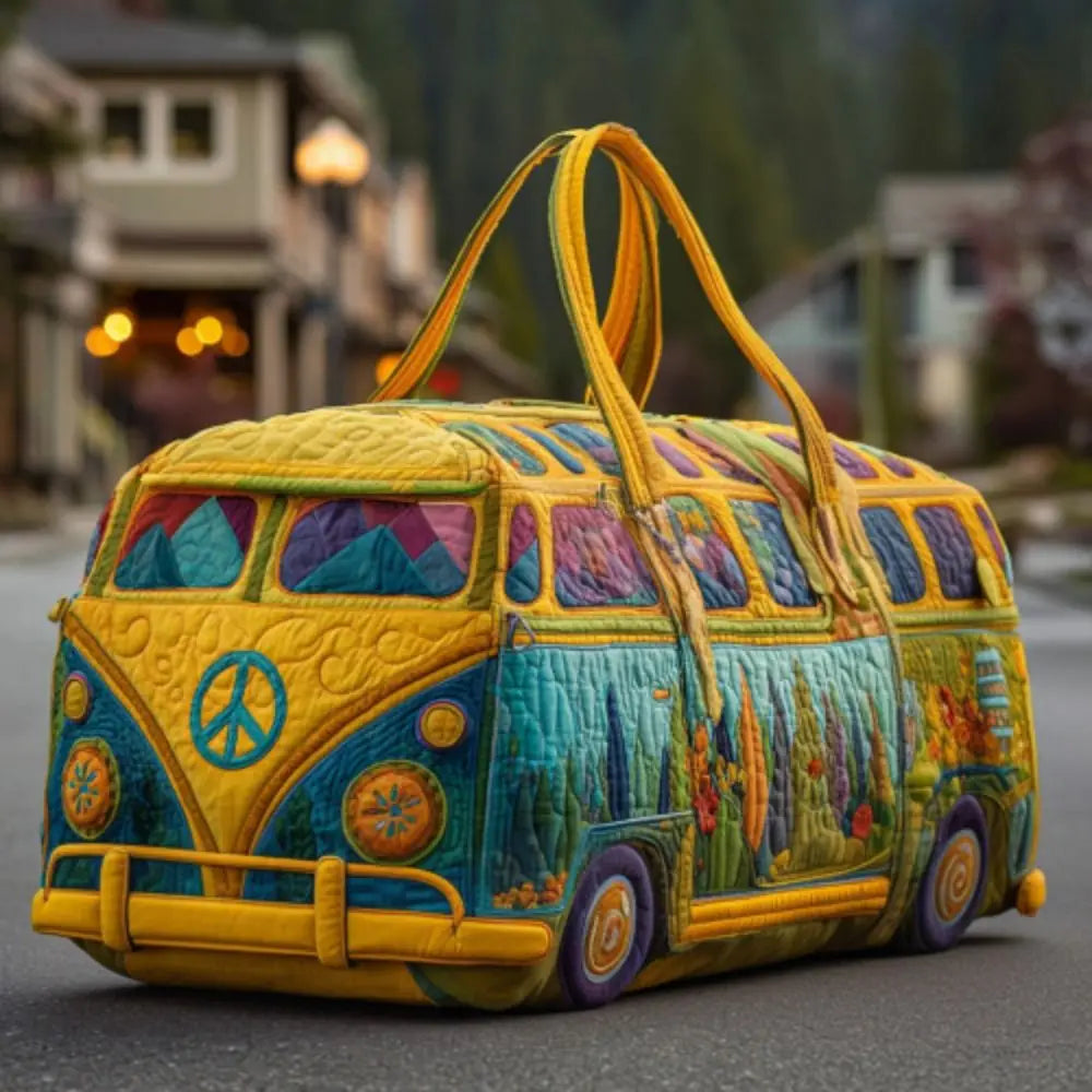 VW Bus Quilted Duffle Bag | 8 Designs