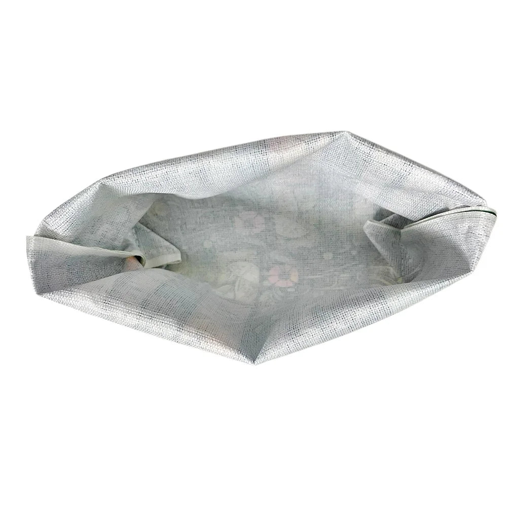 Watercolor Floral Tote Bag & Cosmetic Pouch