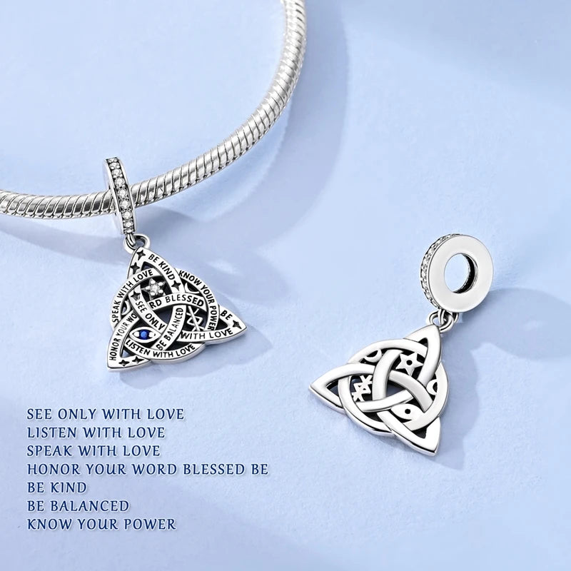 925 Sterling Silver Character Charms – Bracelet Pendants for Women