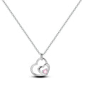 925 Sterling Silver Crystal Pendant Necklace — Minimalist Spiritual Jewelry