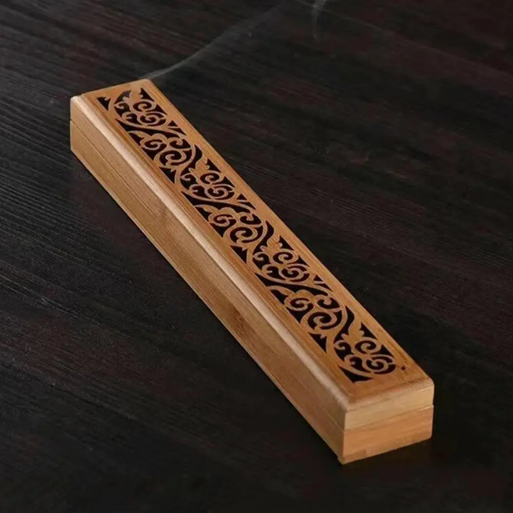 Natural Bamboo Incense Burner