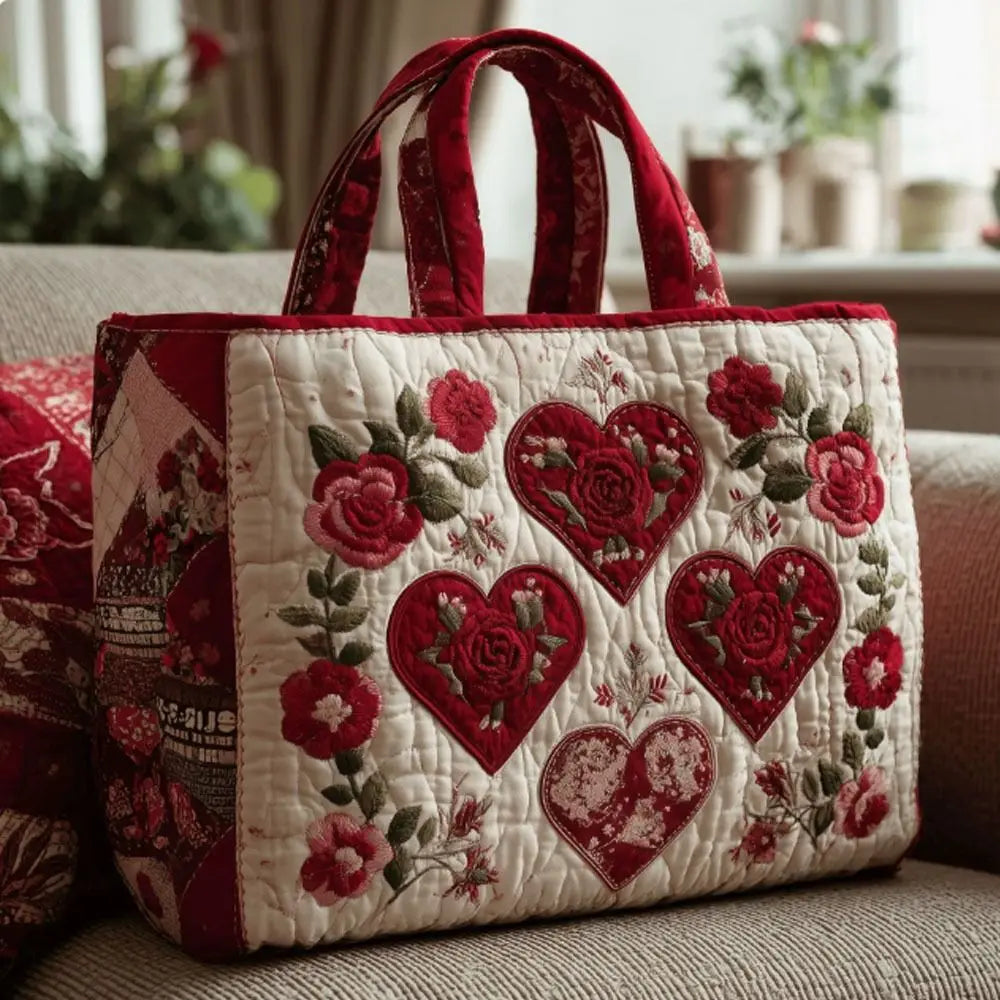 Cat & Floral Canvas Tote Bags | Reusable Shoulder Bags