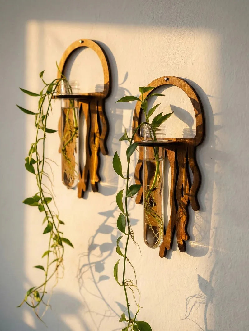 Wooden Wall Propagation Station | Sun, Jellyfish & Lantern