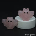 Mini Carved Crystal Bat | Stone & Opalite Options