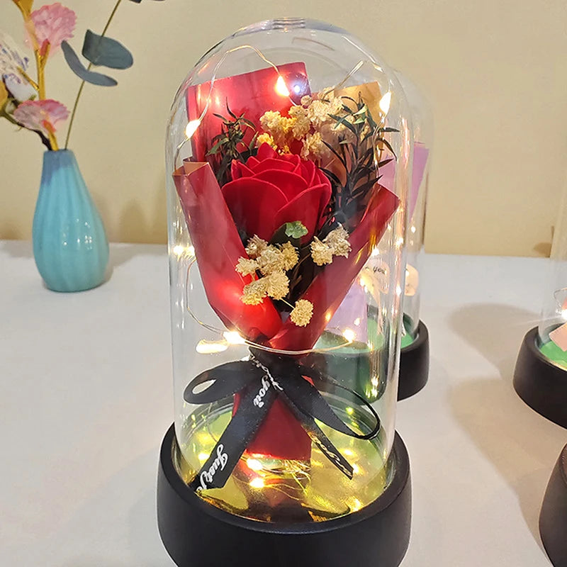 Eternal Rose LED Light Box