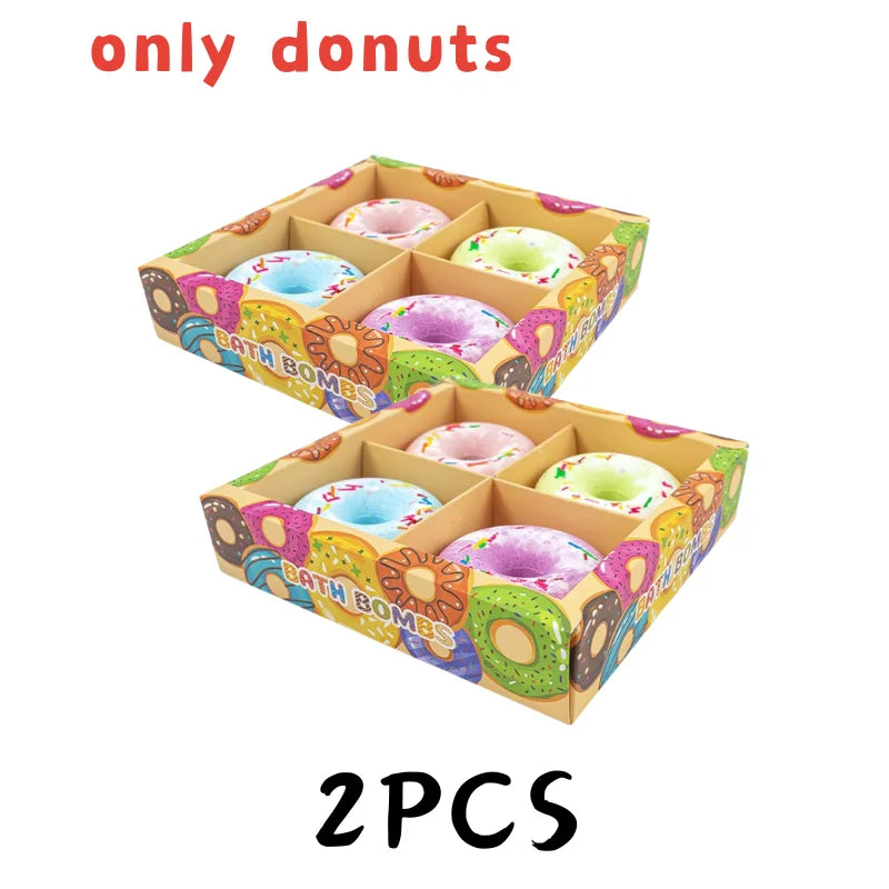Donut Bath Bombs with Surprise Toys