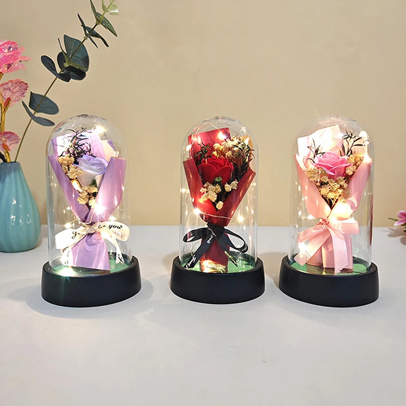 Eternal Rose LED Light Box