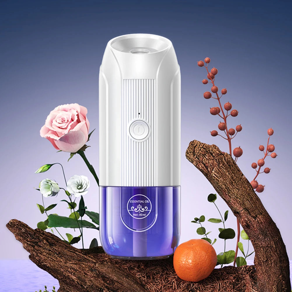 Mini Portable Aromatherapy Diffuser — 3-Mode Fragrance Mist Sprayer